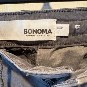 SONOMA BUNDLE  Women's capri Pants - Classic - 3 pairs Grey/Tan/Navy